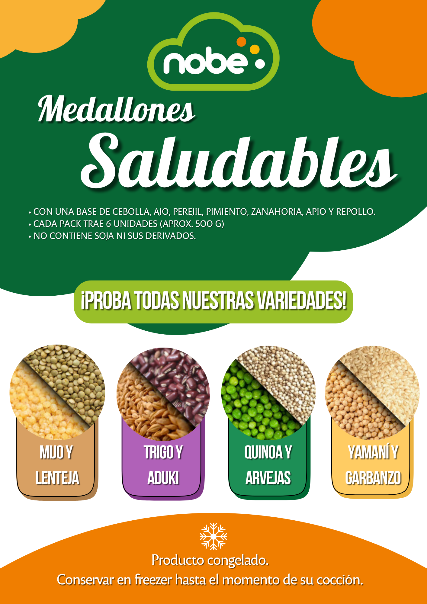 Medallones Saludables