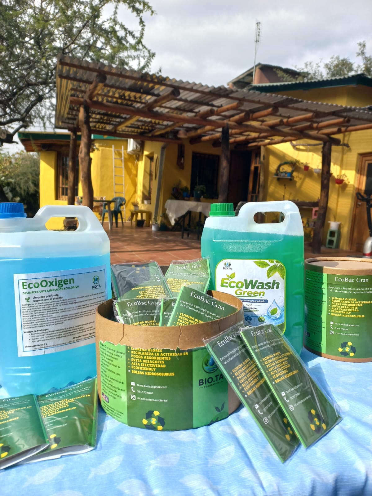 Productos biodegradables para el hogar